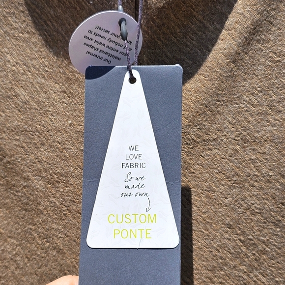 NWT Lyssé beige high waisted pants - Picture 4 of 10